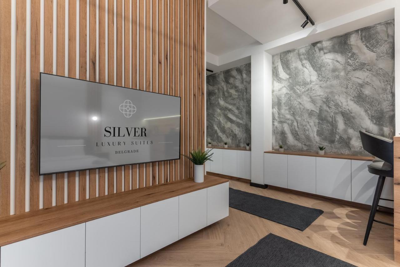 Silver Luxury Suites Belgrado Esterno foto