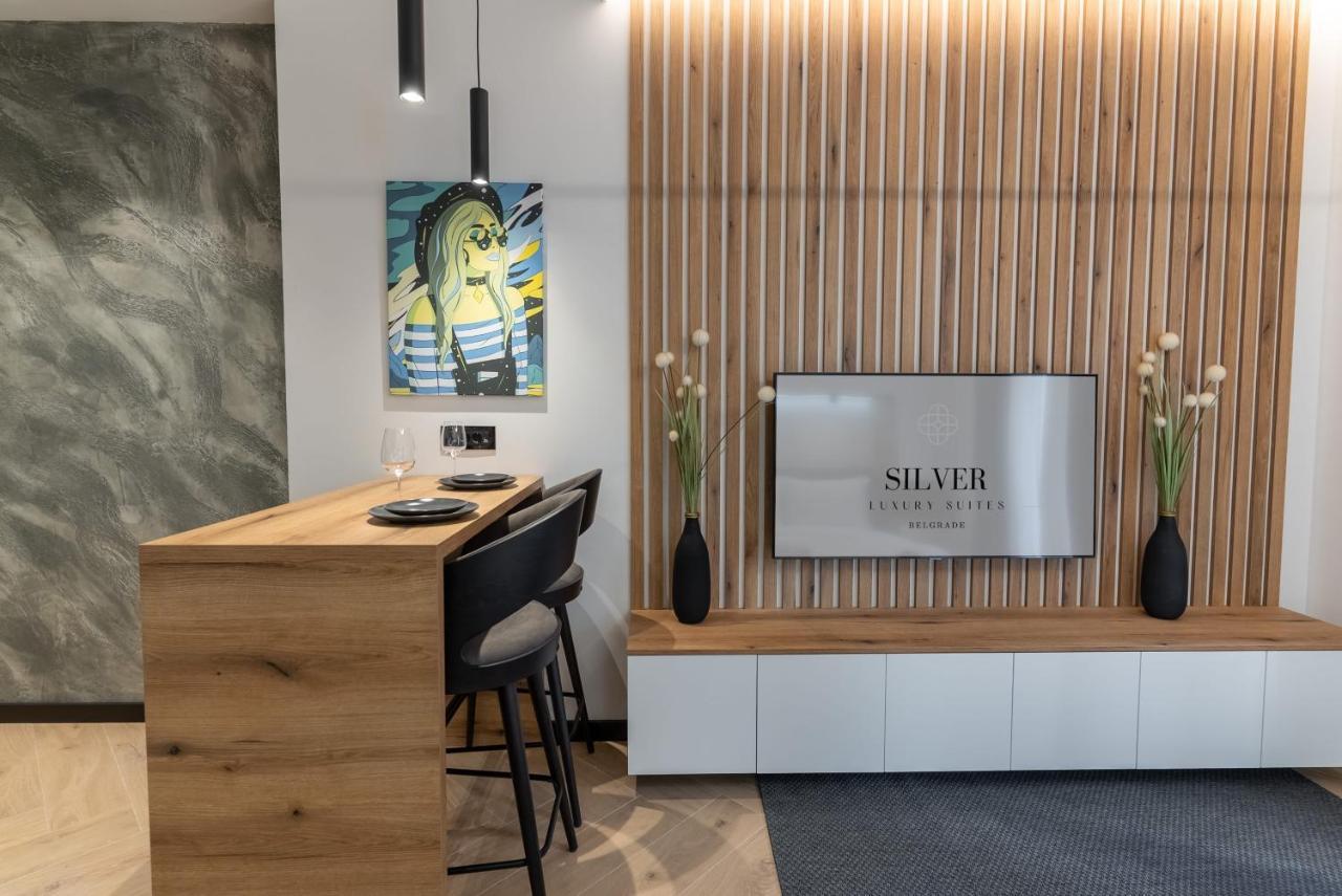 Silver Luxury Suites Belgrado Esterno foto