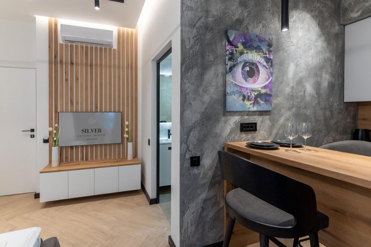 Silver Luxury Suites Belgrado Esterno foto
